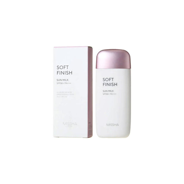 Missha All Around Safe Block Soft Finish Sun Milk SPF50+ PA+++ (70ml)