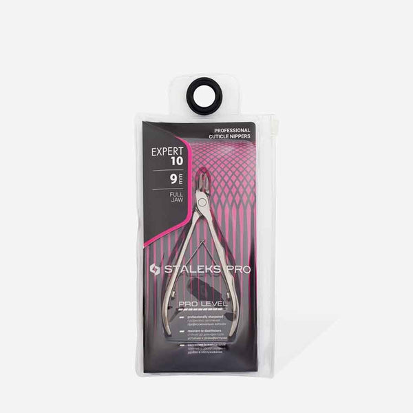 Professional cuticle nippers EXPERT 10 9 mm