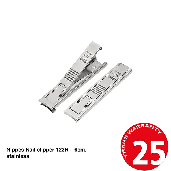 Nippes Nail clipper 123R – 6cm, stainless