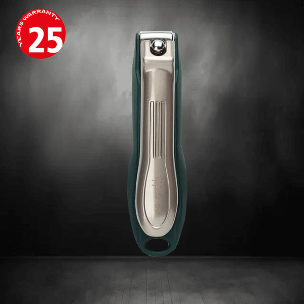 Nippes Premium Nail Clipper With Nail Catcher Green Soft Touch Model No 561