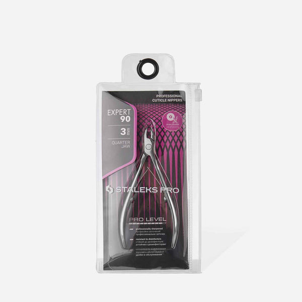 Professional cuticle nippers EXPERT 90 3 mm