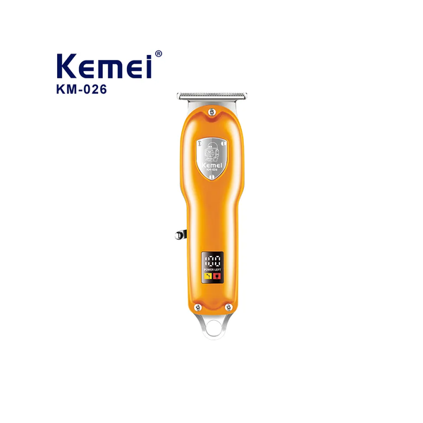 Kemei KM-026 Electric Mini Hair Salon Barber Shop Clipper Cordless Shaving Hair Trimmer Cutting Machine