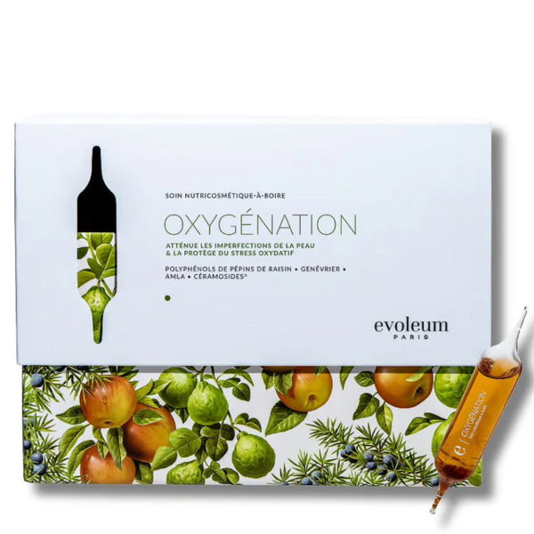 OXYGENATION - The cure for skin in search of purity & clarity. Ideal for skin prone to imperfections, dullness or skin imbalances. Oxygénation purifies, moisturizes and clarifies the complexion by acting in depth on the causes of imbalance.