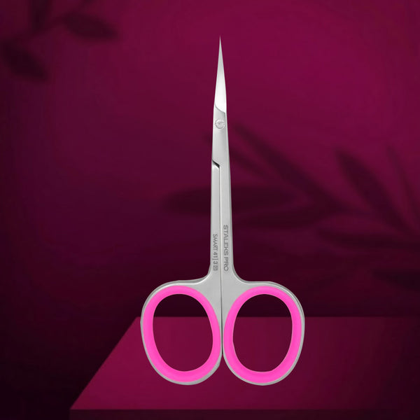 Professional cuticle scissors with hook SMART 41 TYPE 3